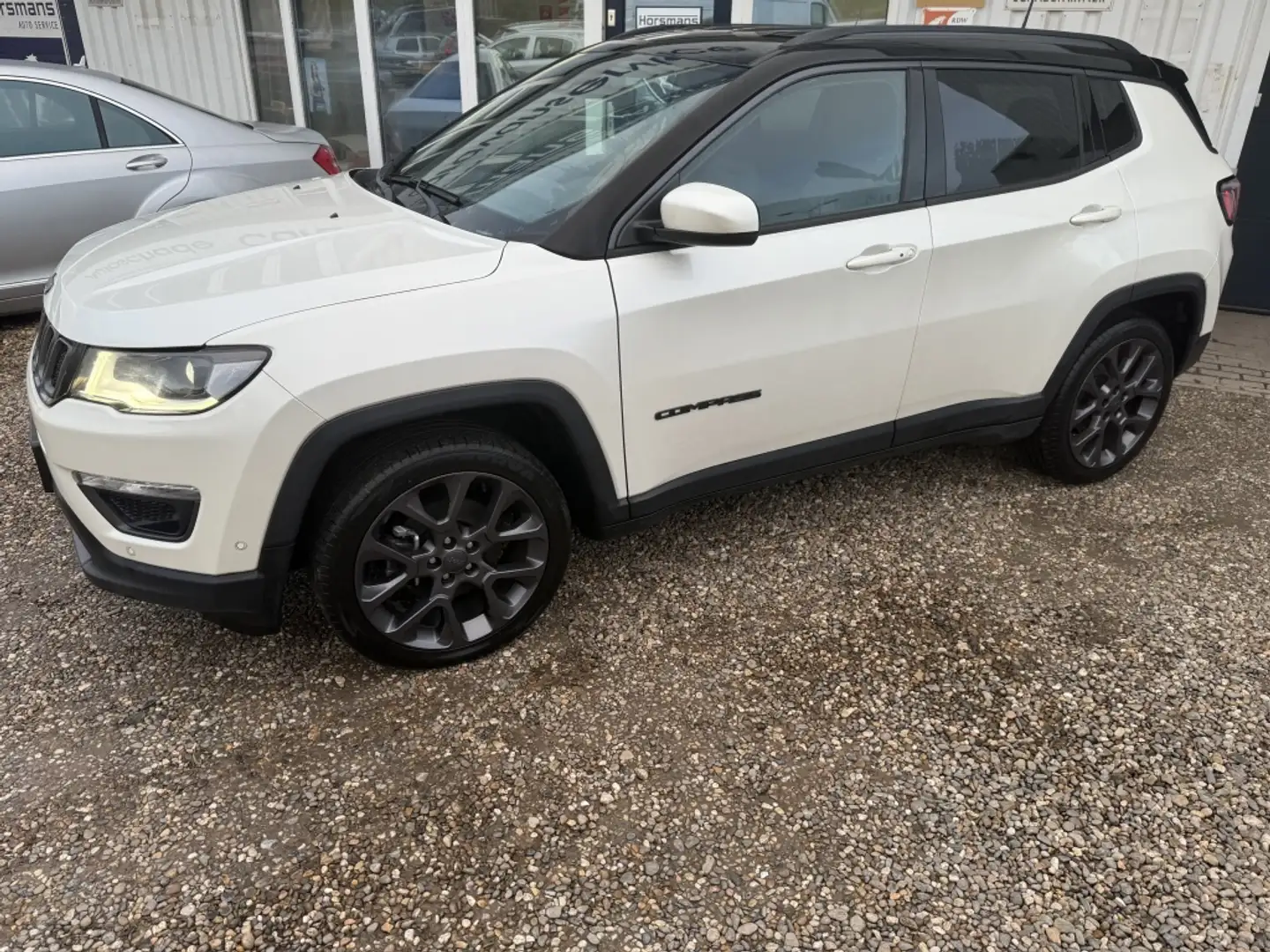 Jeep Compass 1.4 LIMITED*LEDER*NAVI*PDC*CAMERA Blanc - 2