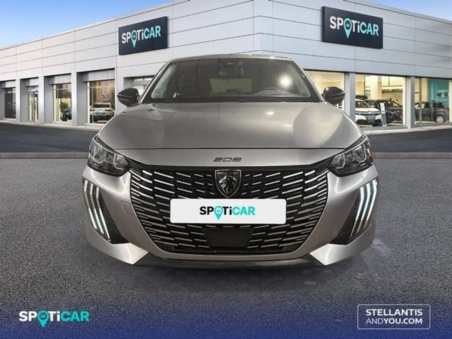 Peugeot 208 Gasolina 100 S&S 6 Vel. MAN Allure Gris - 2
