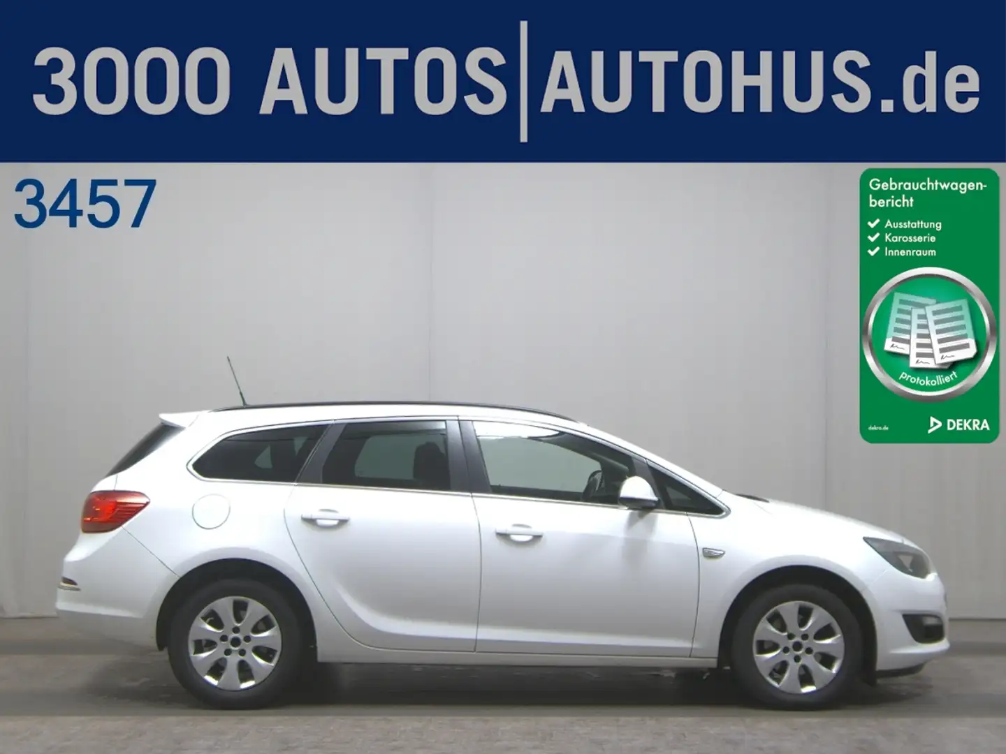 Opel Astra J Sports Tourer 1.7 CDTI ecoFl. . CO2 105g Edition Weiß - 1