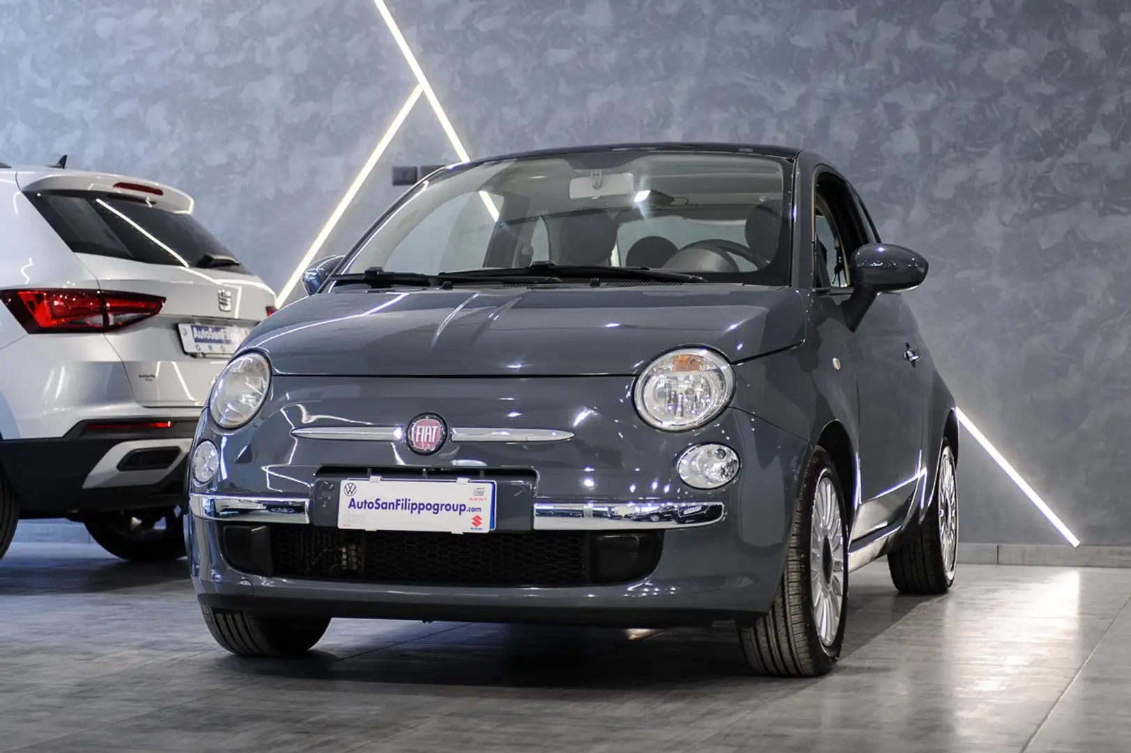 Fiat 500 500 1.3 mjt 16v Lounge 95cv Grigio - 1