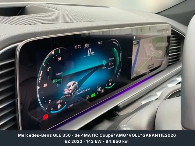 Mercedes-Benz GLE 350 de 4MATIC Coupé*AMG*VOLL*GARANTIE2026 Ansicht 19