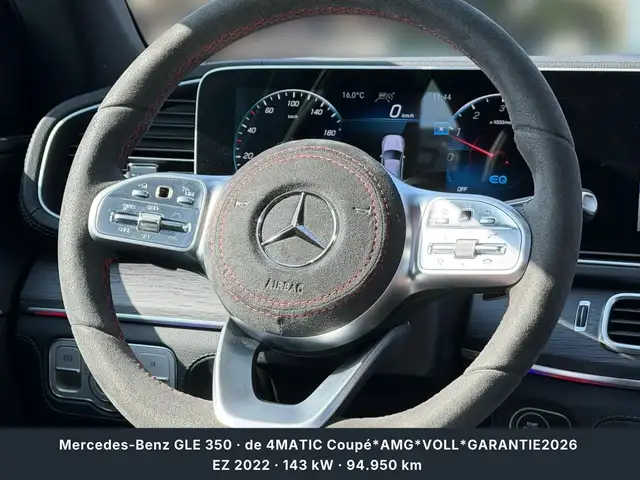 Mercedes-Benz GLE 350 de 4MATIC Coupé*AMG*VOLL*GARANTIE2026 Ansicht 14