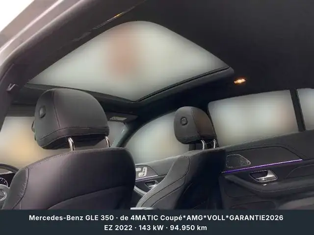 Mercedes-Benz GLE 350 de 4MATIC Coupé*AMG*VOLL*GARANTIE2026 Ansicht 23