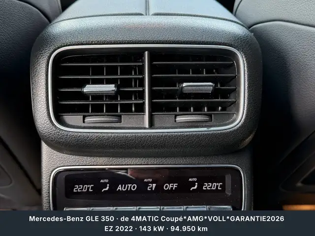Mercedes-Benz GLE 350 de 4MATIC Coupé*AMG*VOLL*GARANTIE2026 Ansicht 10