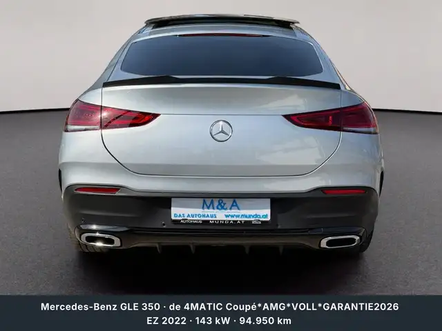 Mercedes-Benz GLE 350 de 4MATIC Coupé*AMG*VOLL*GARANTIE2026 Ansicht 5