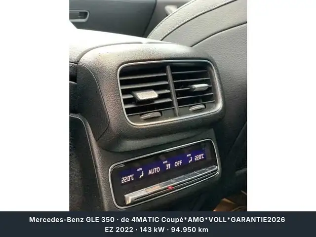 Mercedes-Benz GLE 350 de 4MATIC Coupé*AMG*VOLL*GARANTIE2026 Ansicht 33