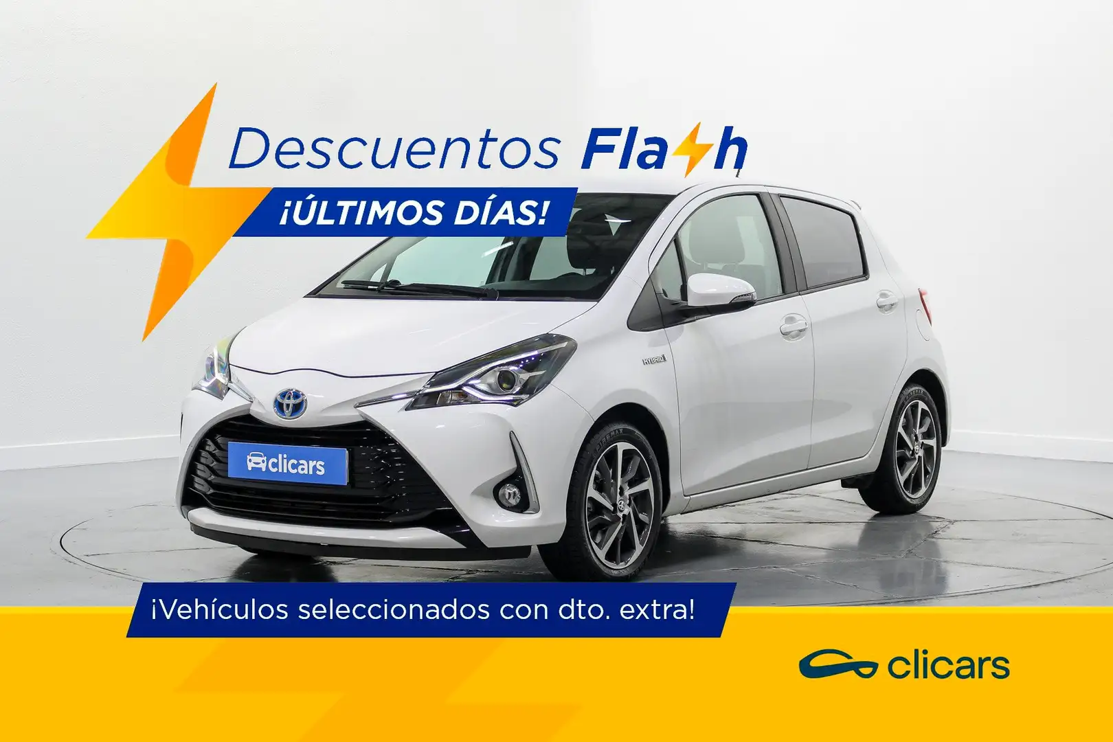 Toyota Yaris 100H 1.5 Feel! Blanco - 1