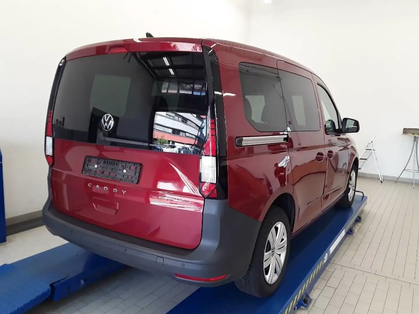 Volkswagen Caddy Grid 2,0 TDI 7 Sitze / PDC/DAB/TEMPOMAT Rot - 2