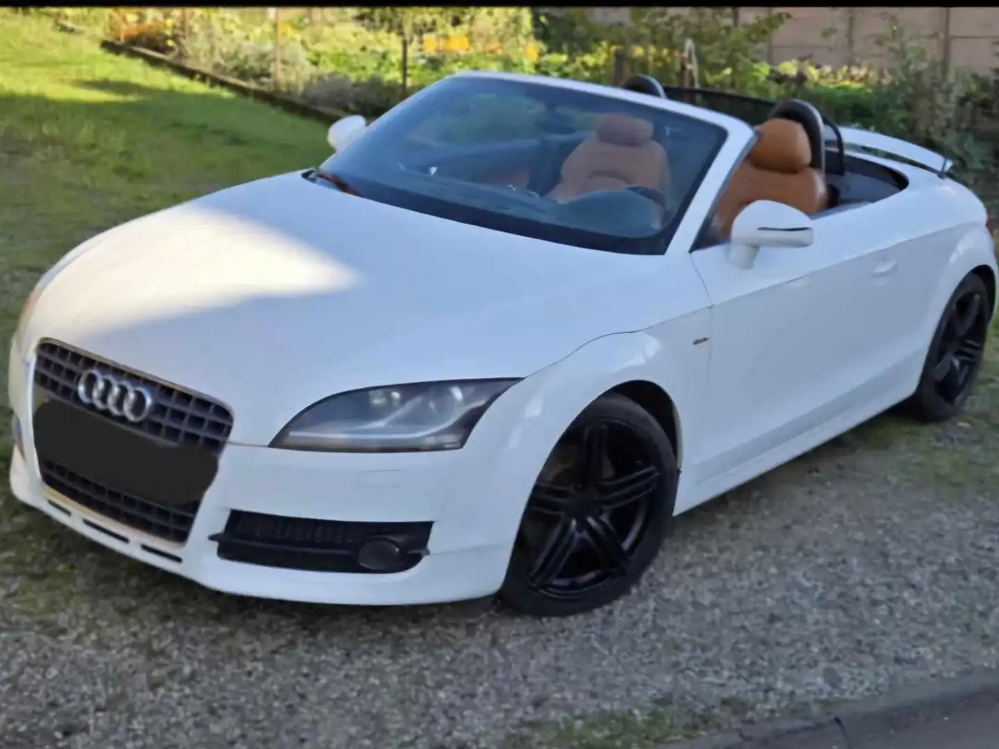 Audi TT Roadster+2.0+TFSI+200+S+line Blanc - 1