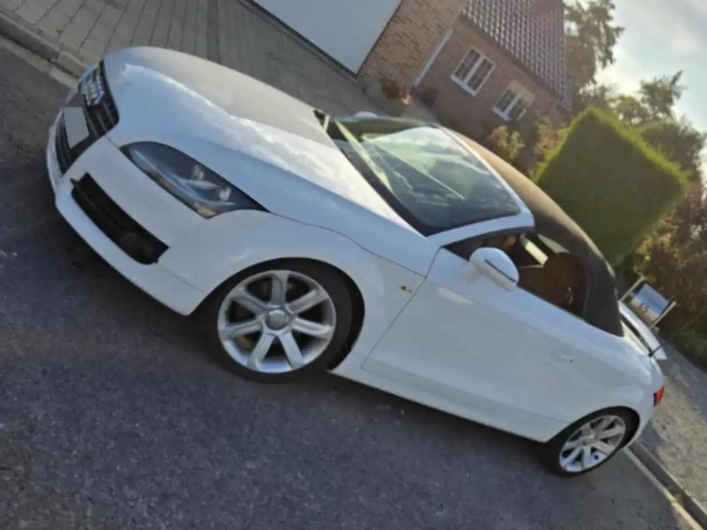 Audi TT Roadster+2.0+TFSI+200+S+line Blanc - 2