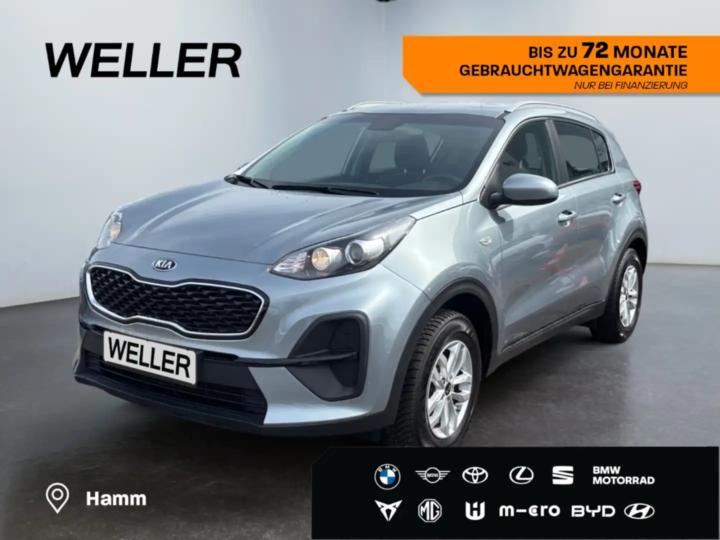 Kia Sportage 1.6 GDI 2WD EDITION 7 *CAM*4xSHZ*CarPlay* Argent - 1