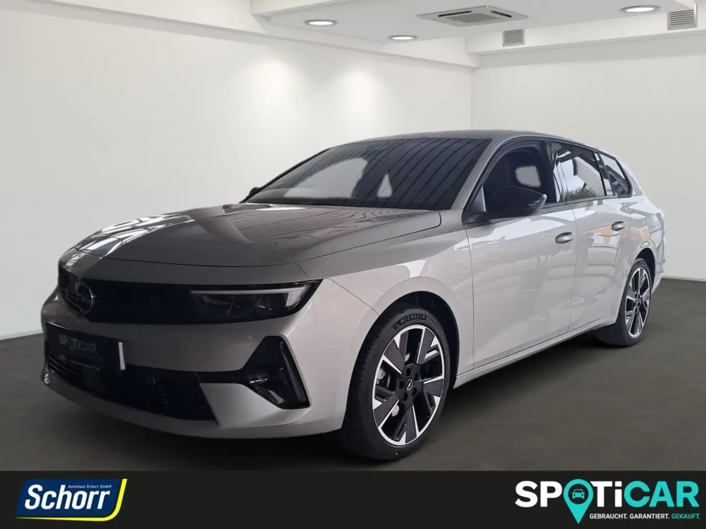 Opel Astra Sports Tourer Electric Silber - 1