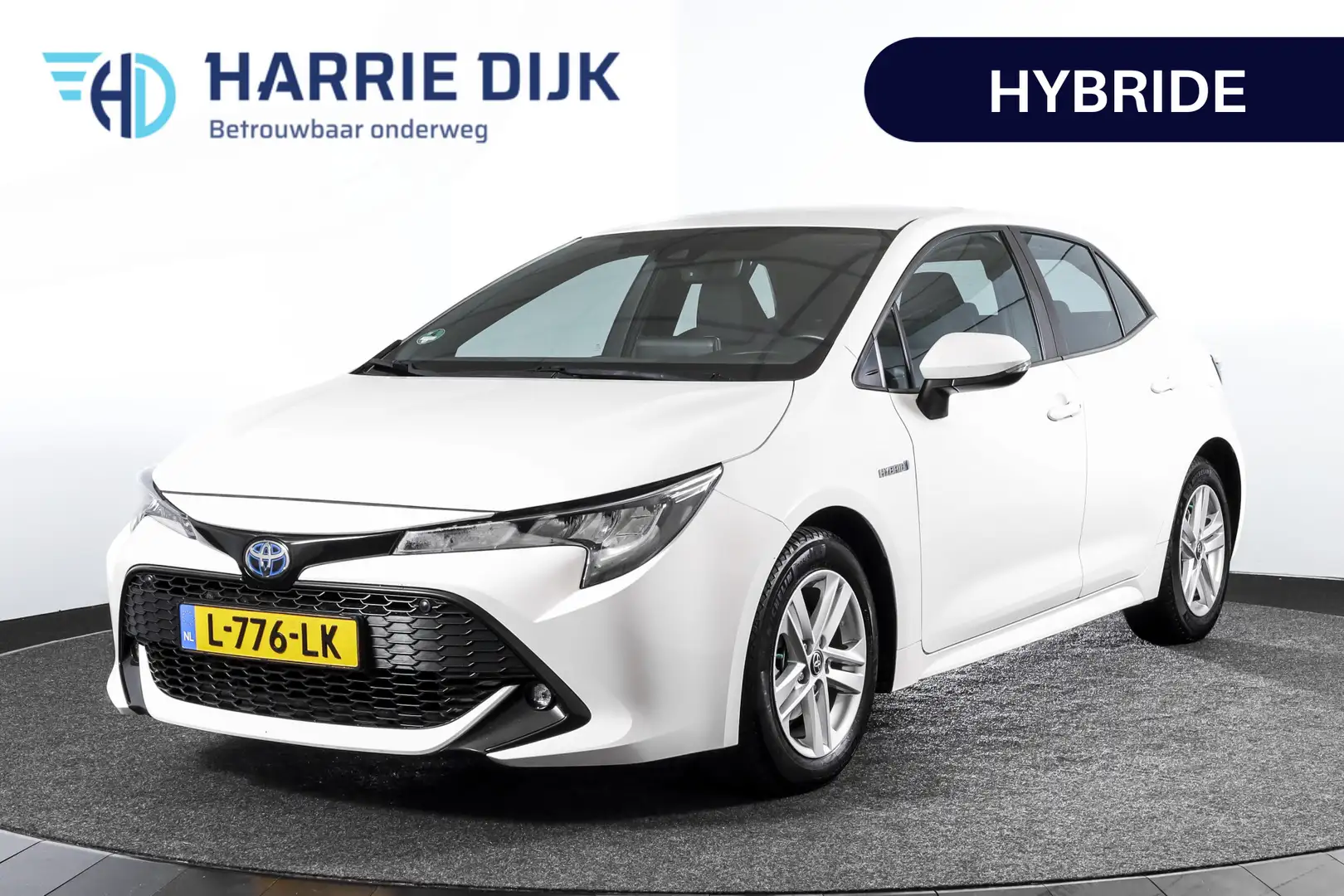 Toyota Corolla 1.8 Hybrid Active - Automaat | Adapt. Cruise | Afn Bianco - 1
