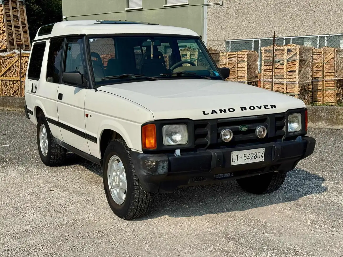 Land Rover Discovery 2.5 Tdi 3 porte ASI trentennale Bianco - 2