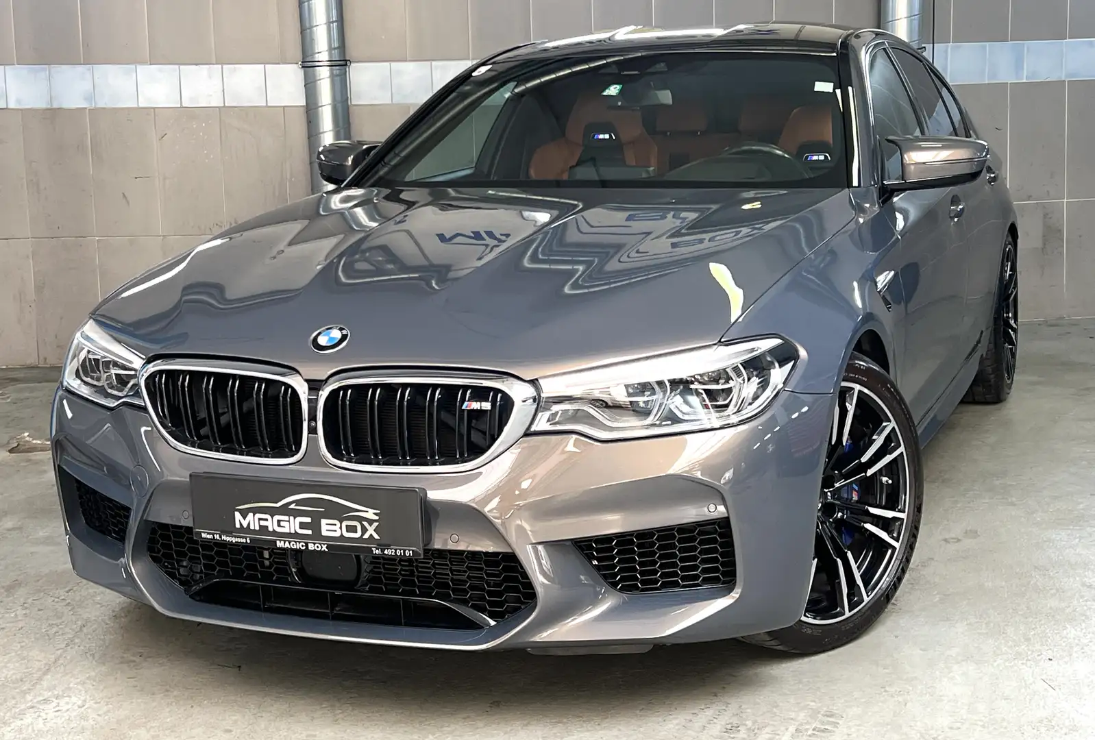 BMW M5 *1.Besitz*Bowers&Wilkins*Fond-Displays*NOVA OFFEN* Braun - 2