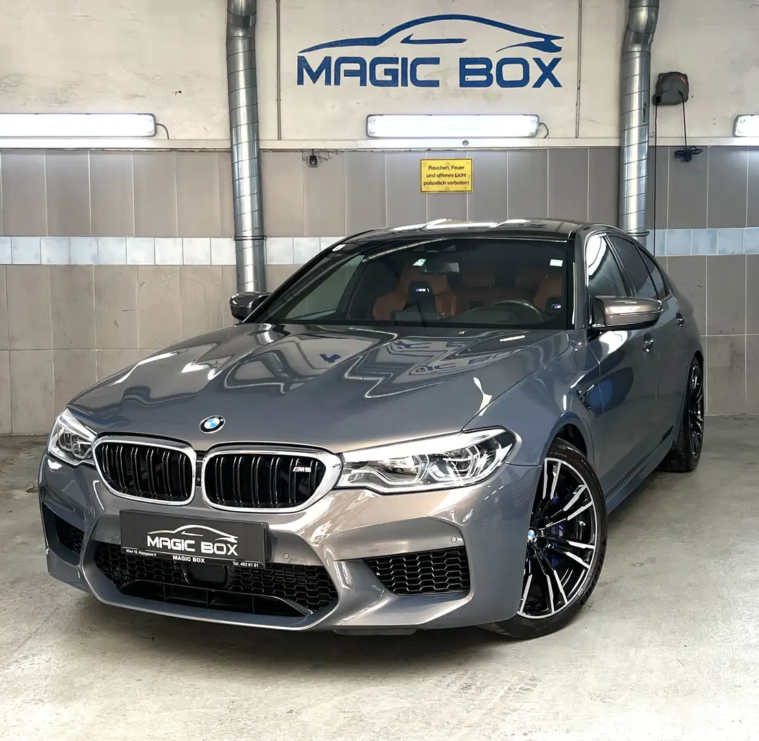BMW M5 *1.Besitz*Bowers&Wilkins*Fond-Displays*NOVA OFFEN* Braun - 1
