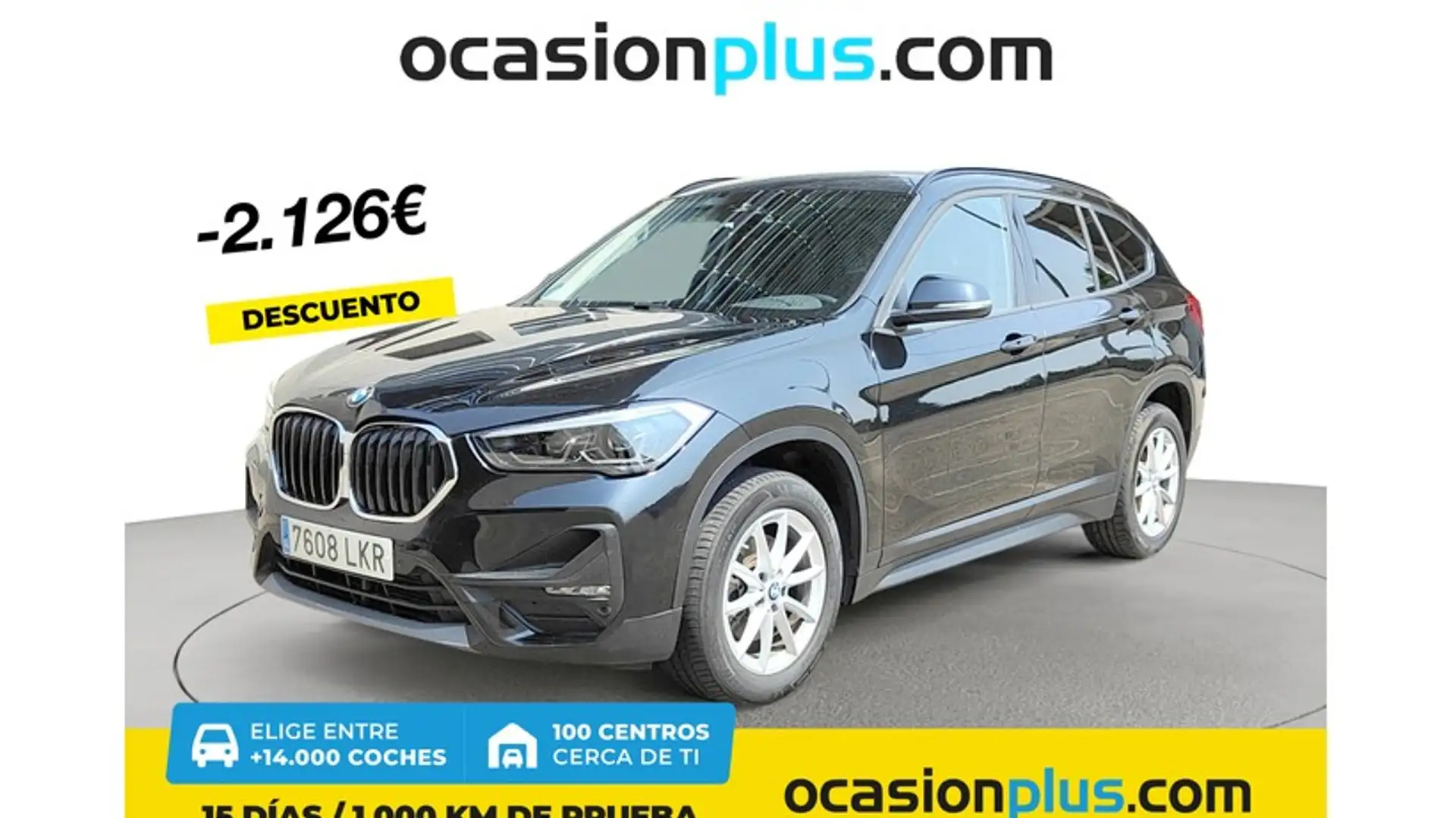BMW X1 sDrive 18dA Schwarz - 1