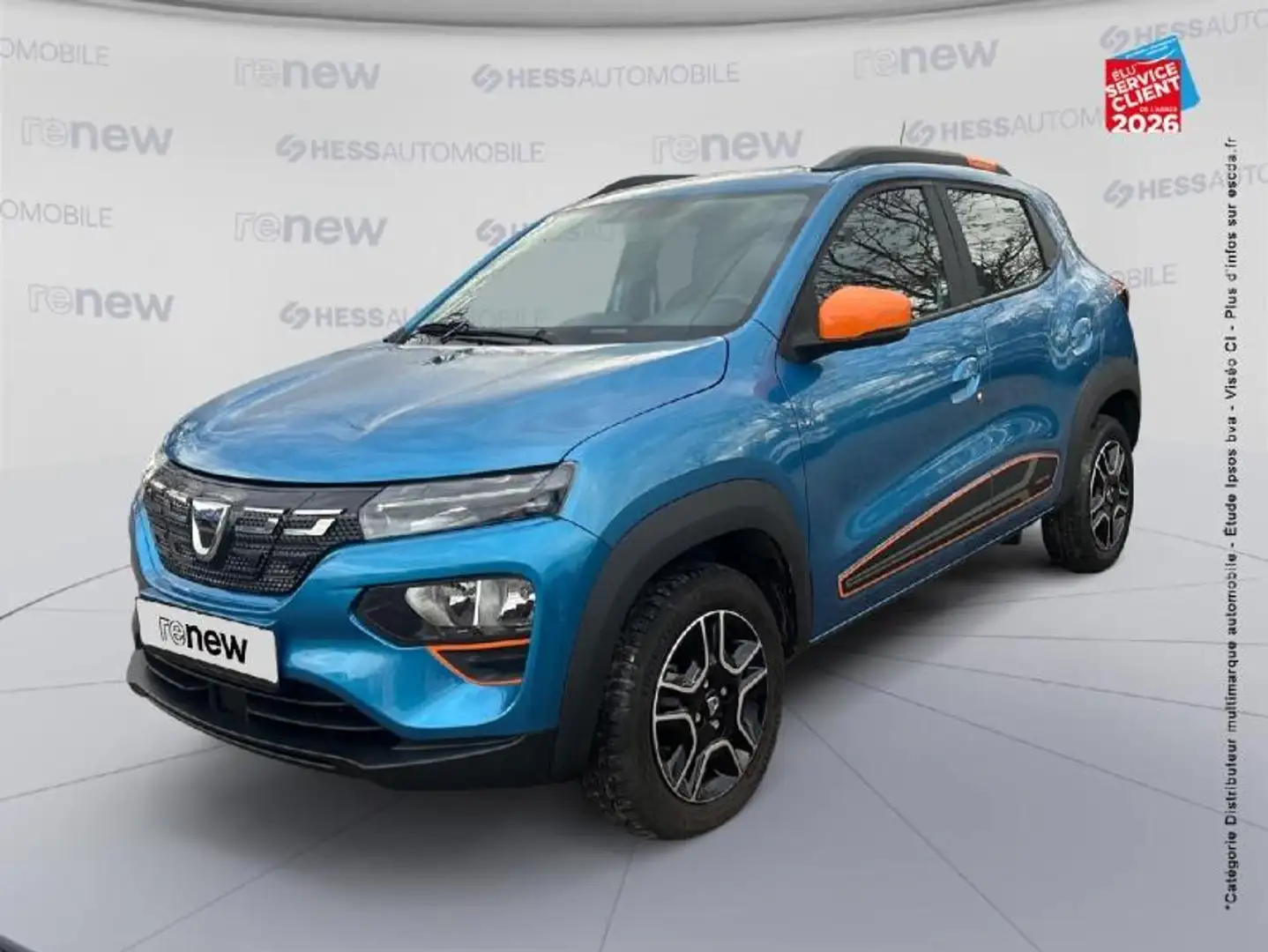 Dacia Spring 45ch Confort Plus - Achat Intégral Bleu - 1