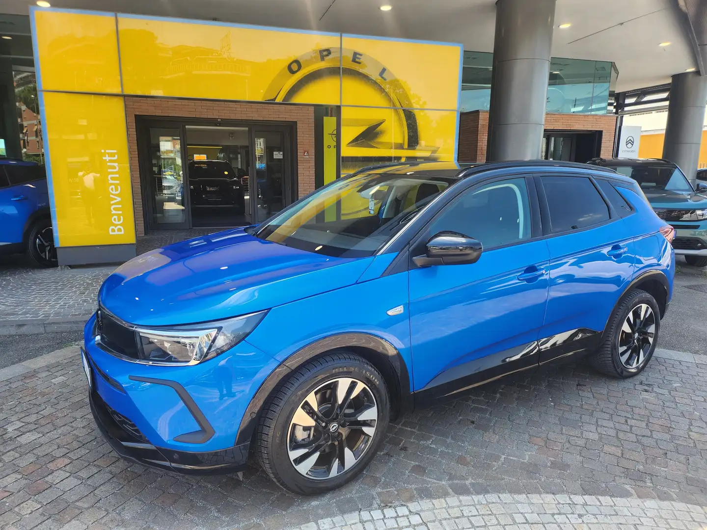 Opel Grandland X Grandland 1.6 phev GS Line  Hibrid225cv auto AT8 Blu/Azzurro - 1