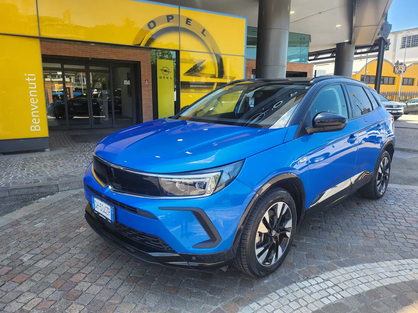 Opel Grandland X Grandland 1.6 phev GS Line  Hibrid225cv auto AT8 Blu/Azzurro - 2
