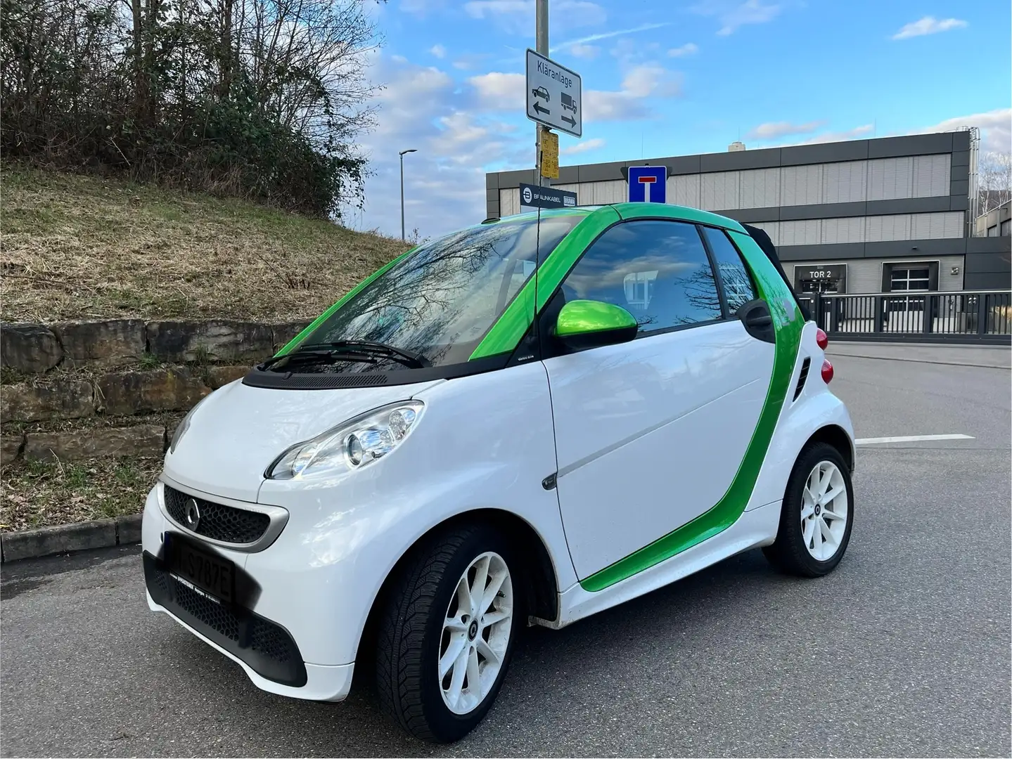 smart forTwo electric drive Yeşil - 1