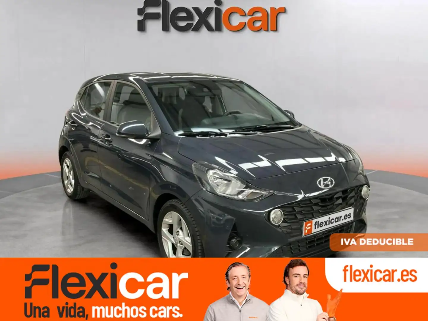Hyundai i10 1.0 MPI Tecno Gris - 1