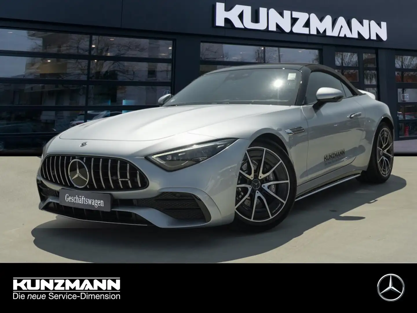 Mercedes-Benz SL 43 AMG AMG SL 43 Burmester Sitzklima 360° Silber - 1