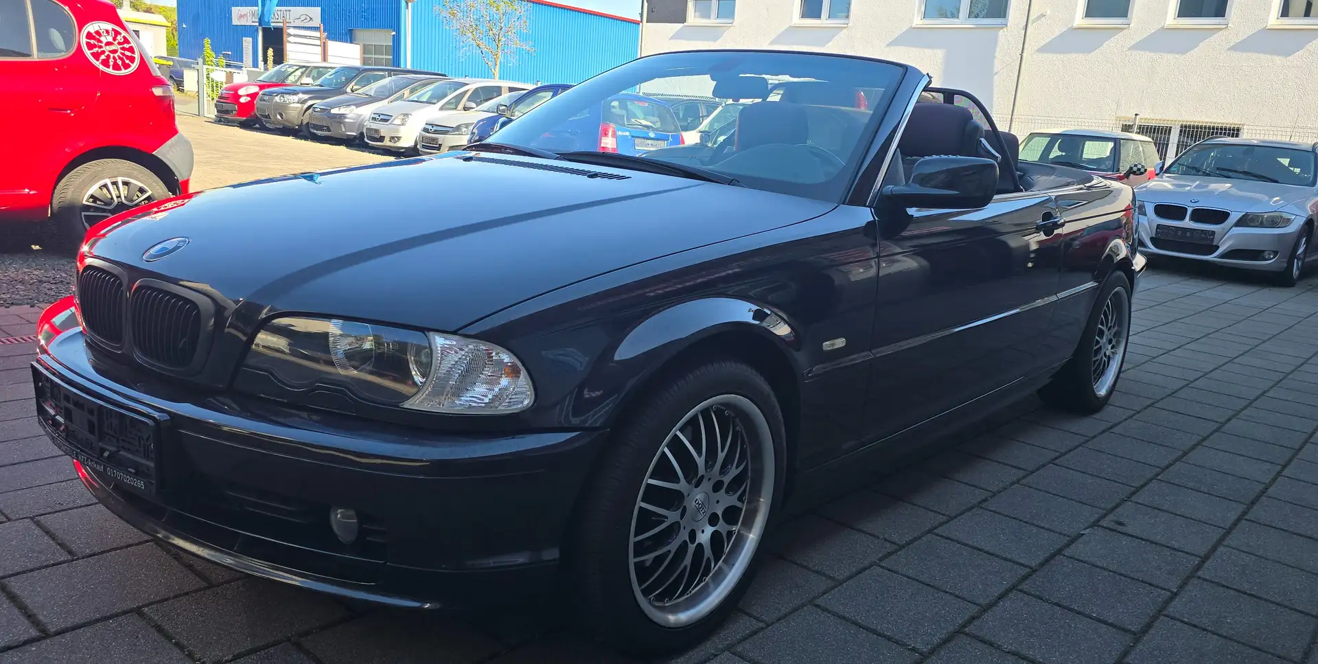 BMW 320 320 Ci Cabriolet , Automatik. TÜV+Inspektion Neu Negru - 2