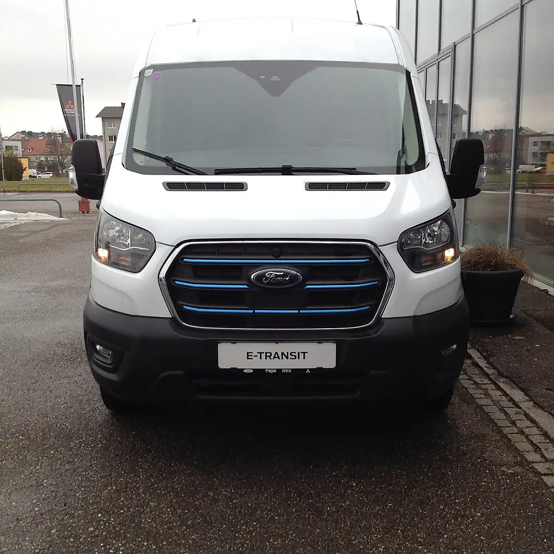 Ford E-Transit E-Transit Kasten 67kWh/135kW L2H2 390 Trend Weiß - 2