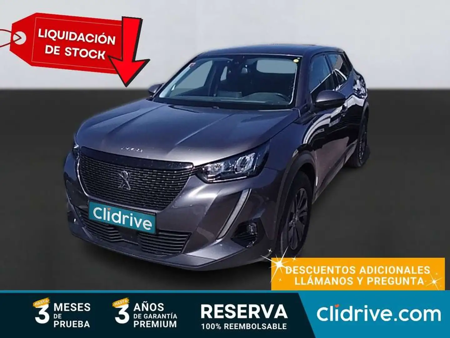 Peugeot 2008 Active Pack BlueHDI 81kW (110CV) Gris - 1
