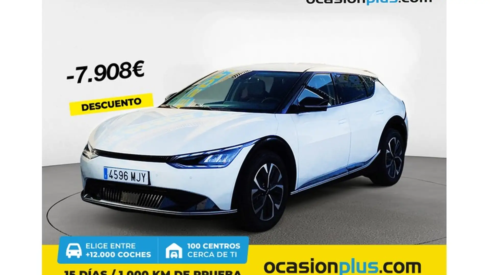 Kia EV6 Long Range Air RWD 168kW Blanc - 1