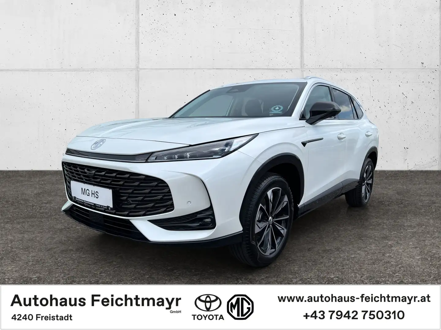 MG HS Hybrid Luxury 5t. White - 1
