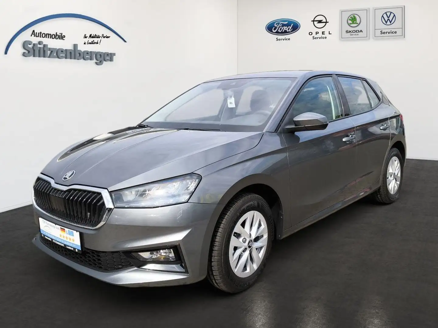 Skoda Fabia Selection 1.0 TSI*Tempomat*RFK*SHZ*LED Grau - 1