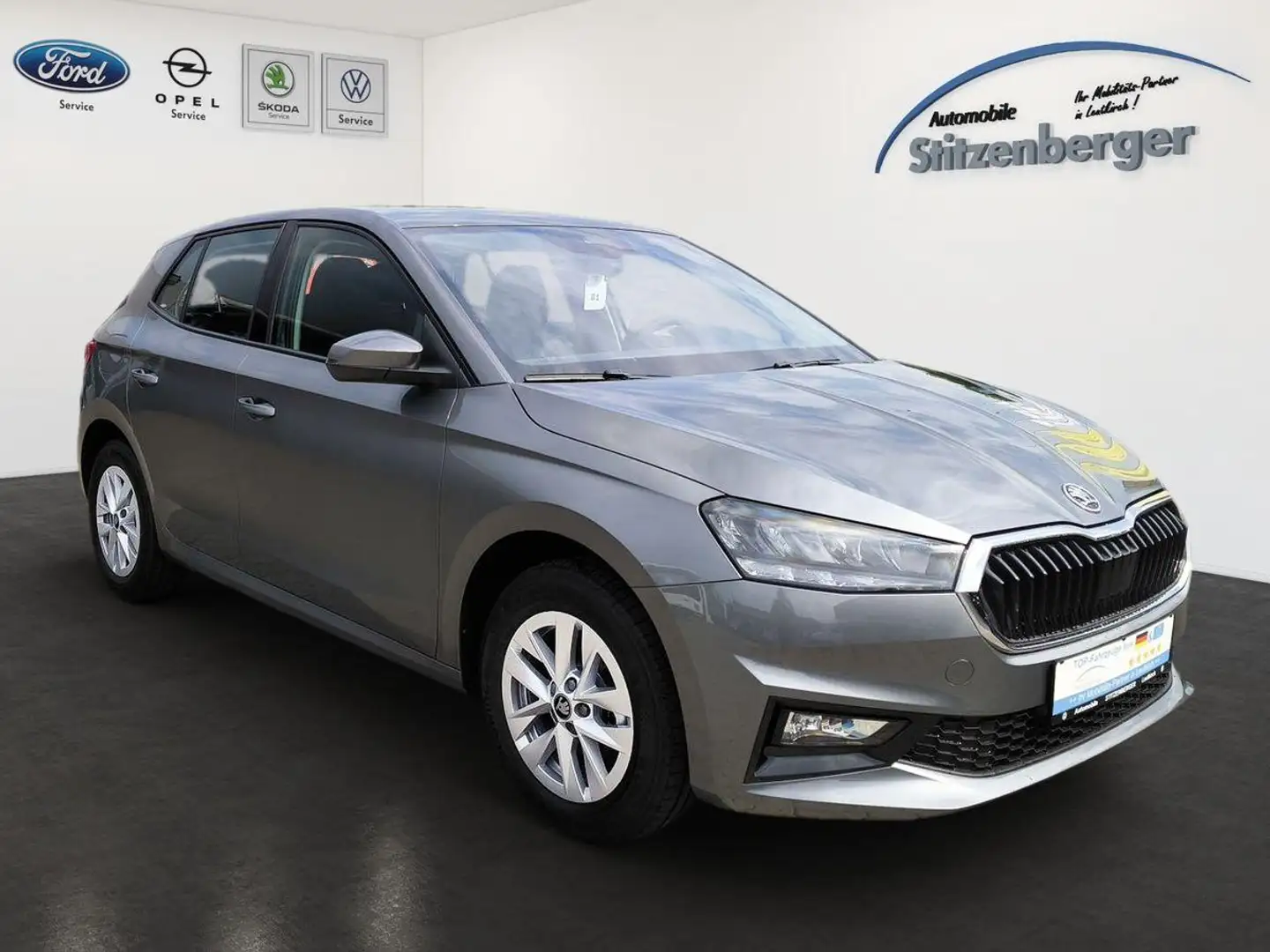 Skoda Fabia Selection 1.0 TSI*Tempomat*RFK*SHZ*LED Grau - 2