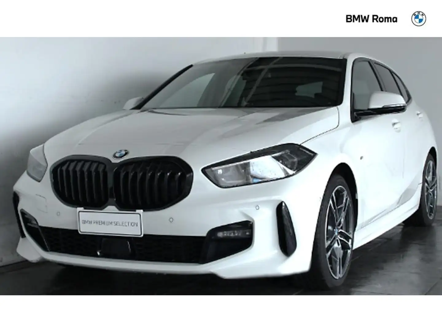 BMW 118 d Msport auto Blanc - 1