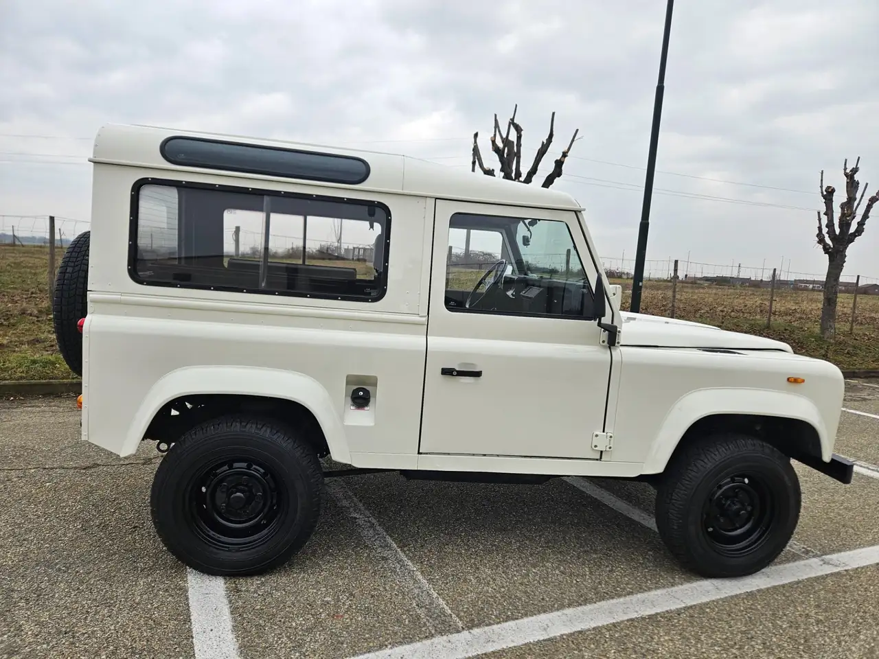 Land Rover Defender 90 turbodiesel Hard-top iscritta ASI, foto 3