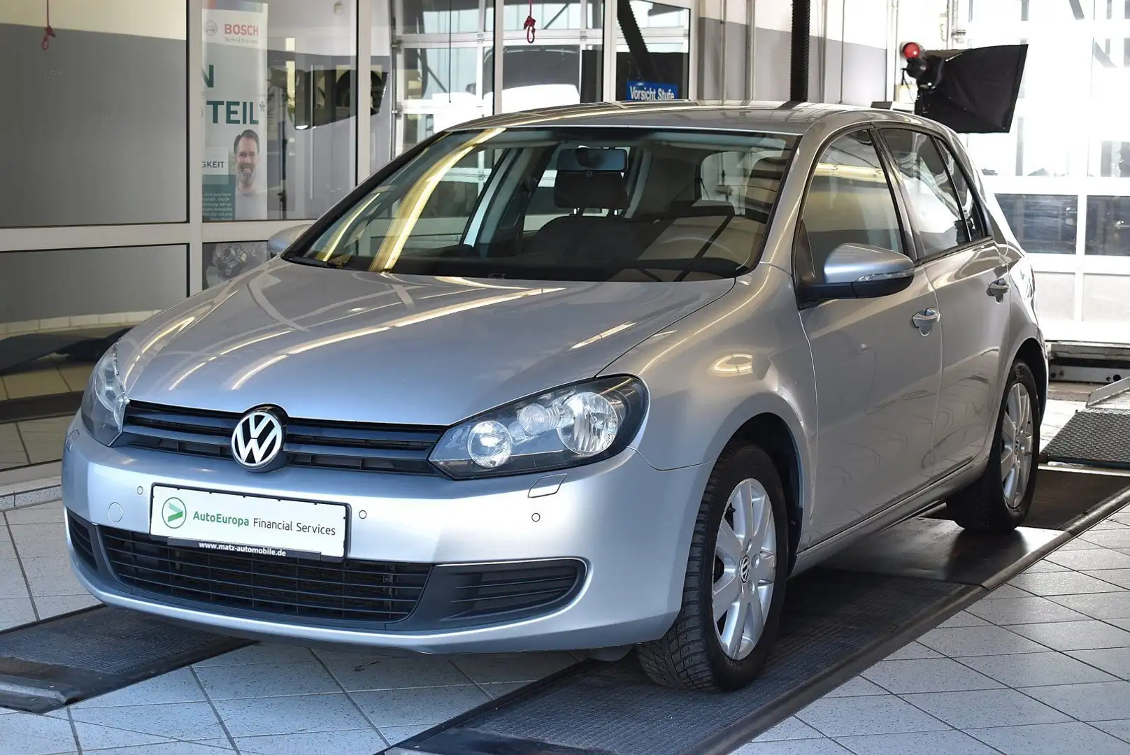 Volkswagen Golf VI 1.6TDI Fest Preis *Navi*PDC*ALU Argento - 1