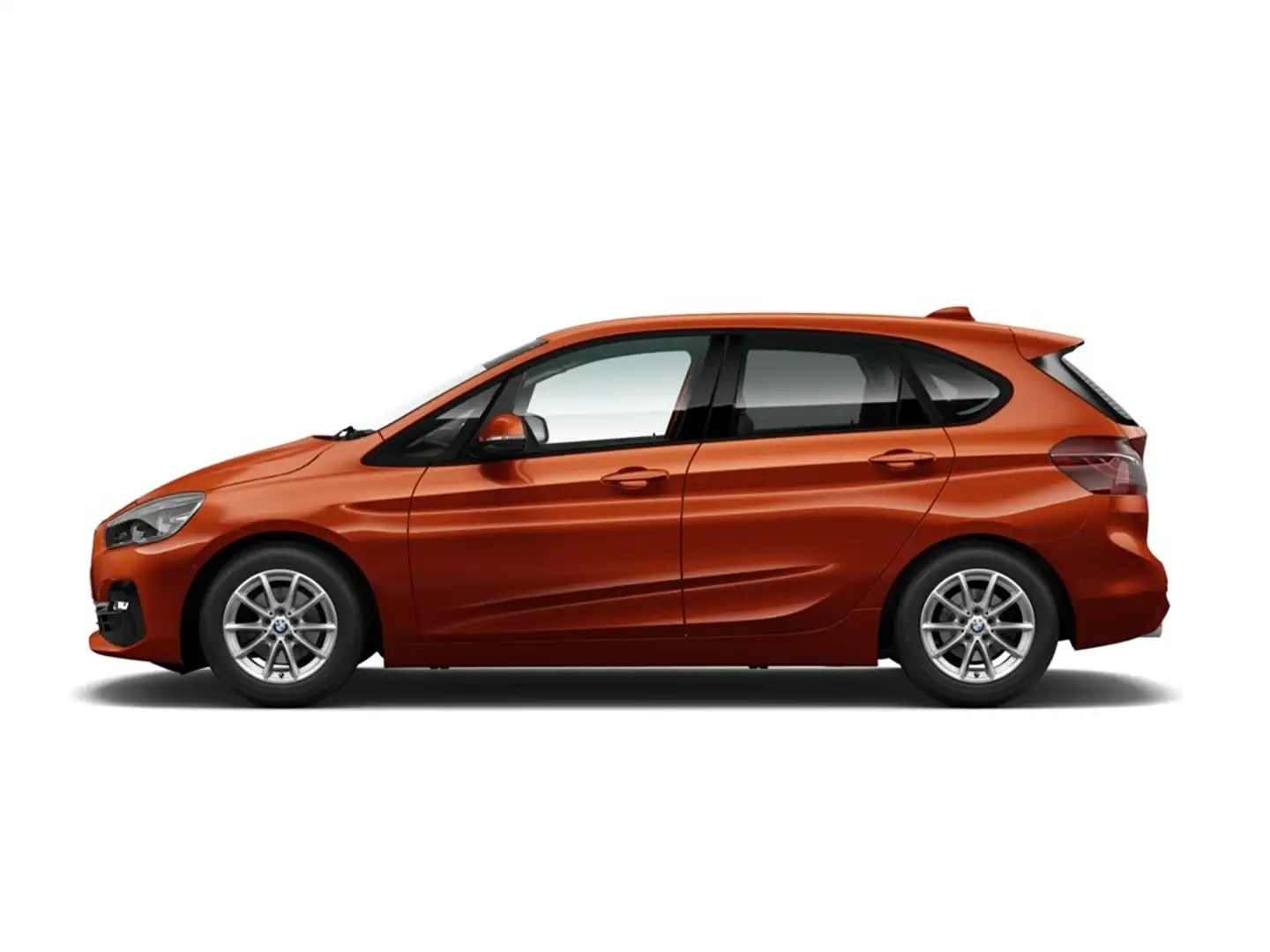 BMW 220 Active Tourer i A AD Navi LED El. Heckklappe Mehrz Orange - 2