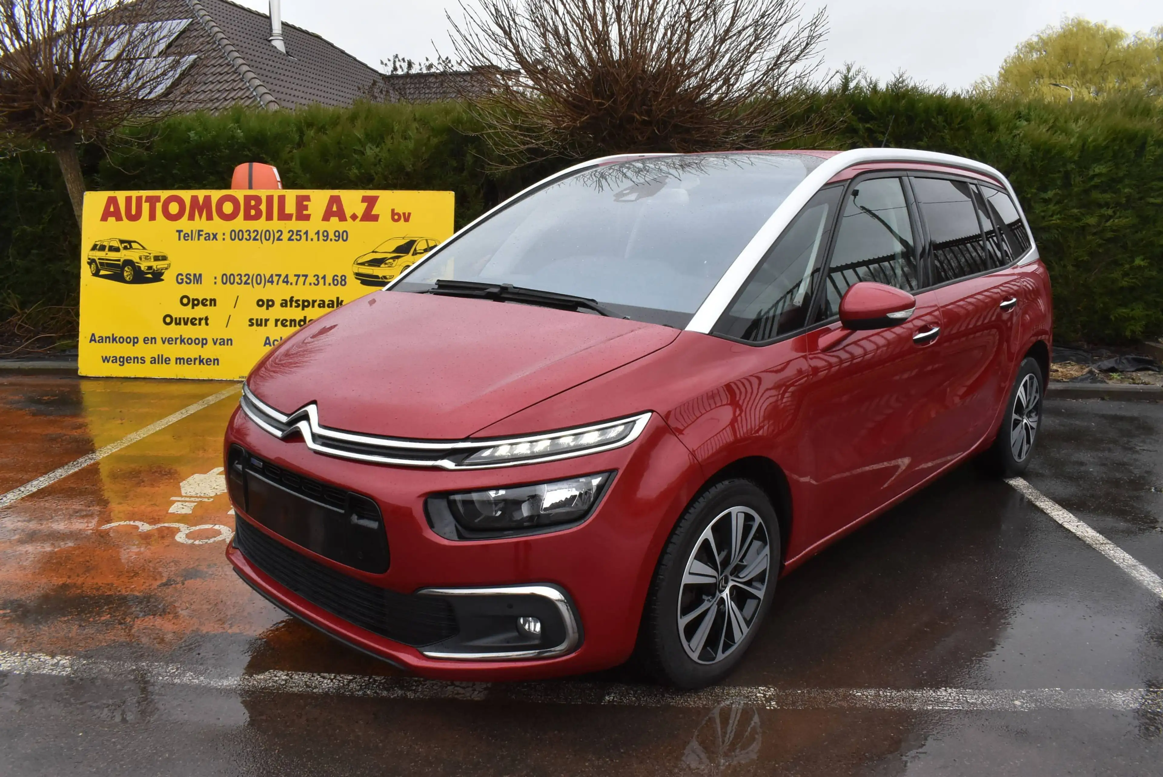 Citroen Grand C4 Picasso 1.2i Shine Autom 7PL Leder/GPS ***12M GARANTIE***