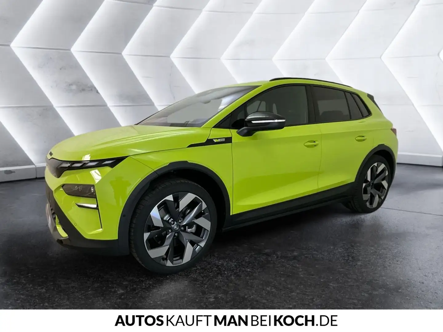 Skoda Elroq RS MAXX AHZV WÄRMEPUMPE WINTERPAKET 21"LM Verde - 2