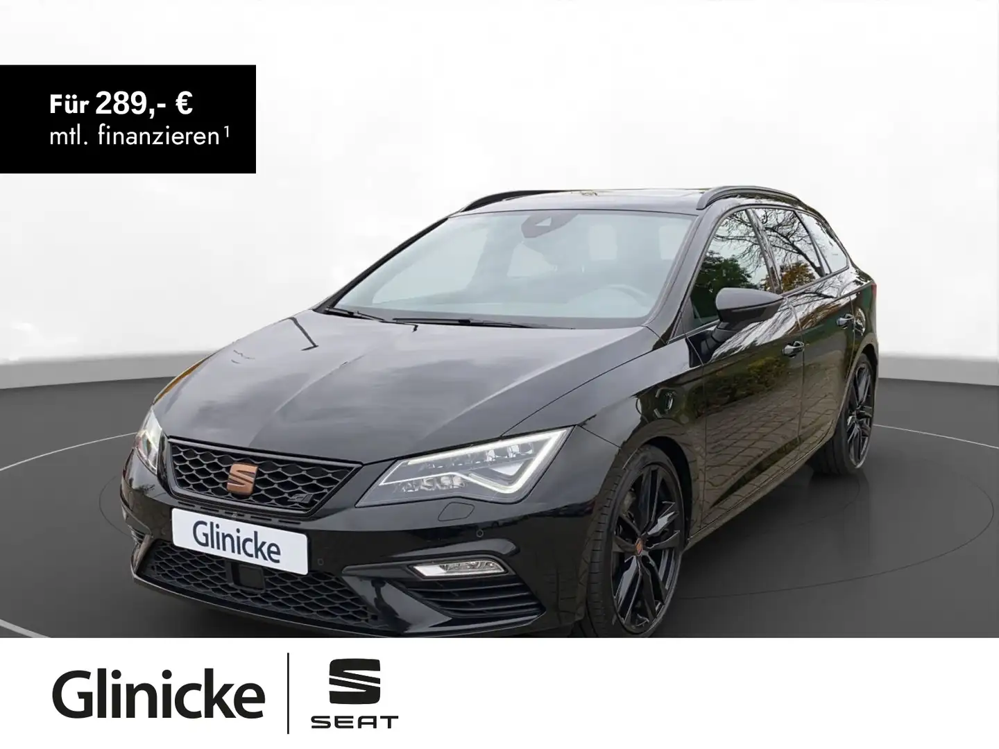 SEAT Leon Sportstourer Cupra 2.0 TSI DSG ACC Pano LED Noir - 1