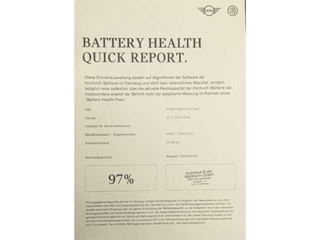 MINI Cooper SE Countryman All4 Premium Paket Navi LED Kurvenlicht RFK Komfor