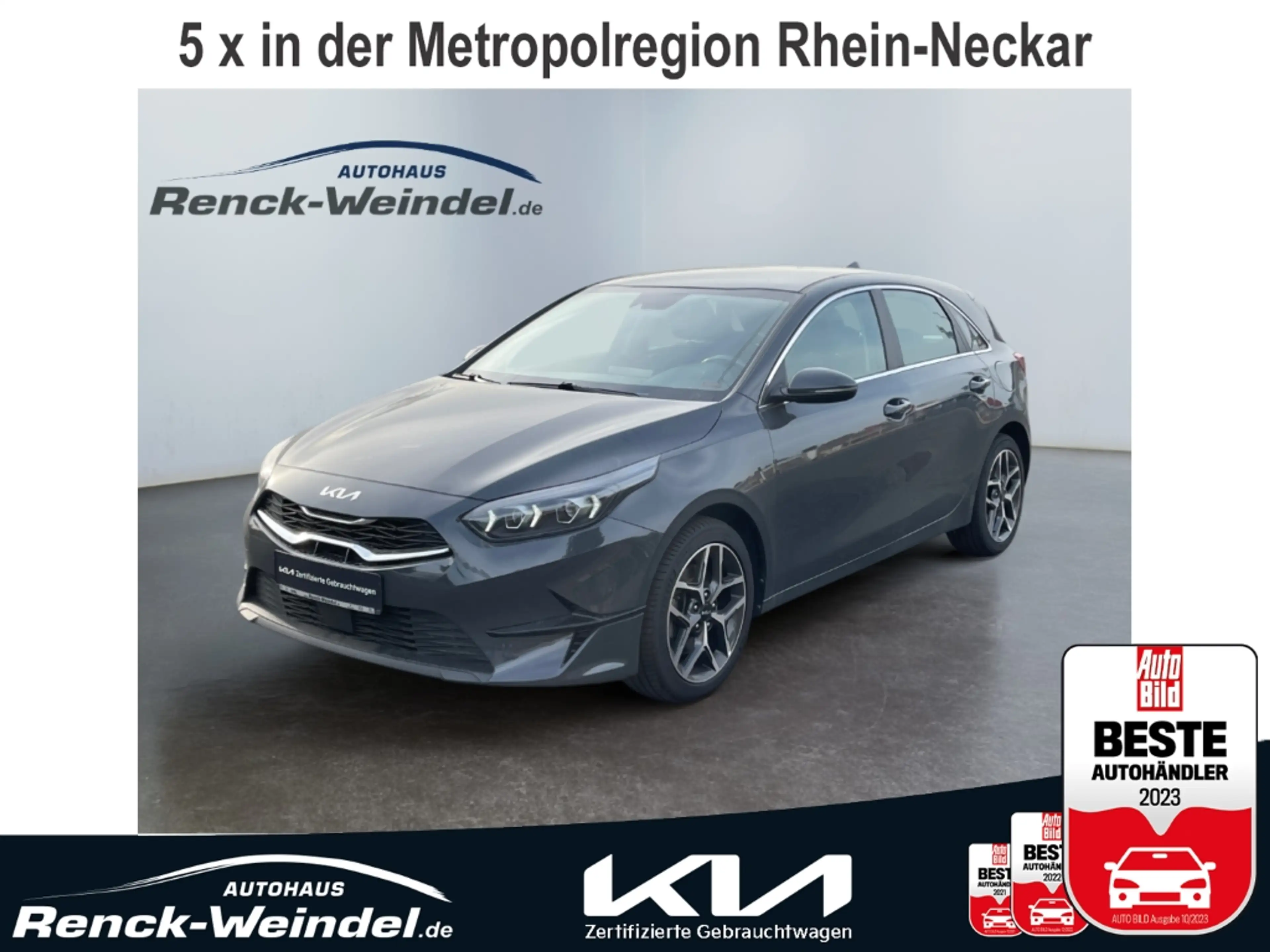 Kia Ceed / cee'd 1.5 Spirit Navi Rückfahrkam. Klimaautom Android Au