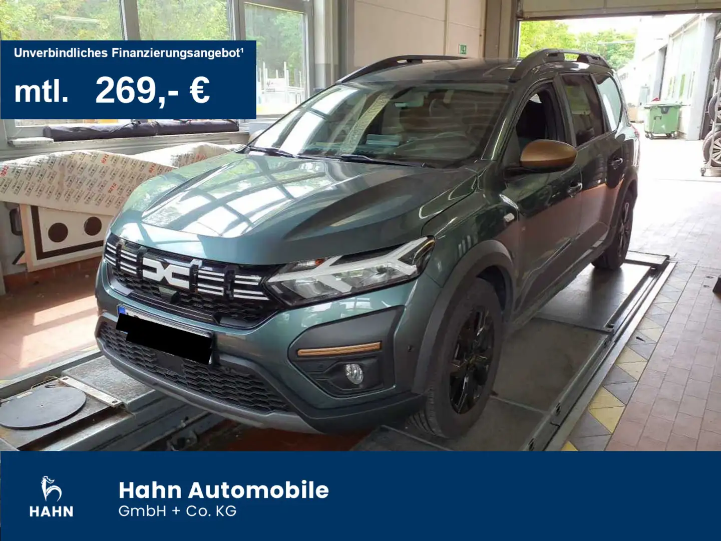 Dacia Jogger 1.0TCe 100 ECO-G Extreme+ Kamera Navi Key Grün - 1