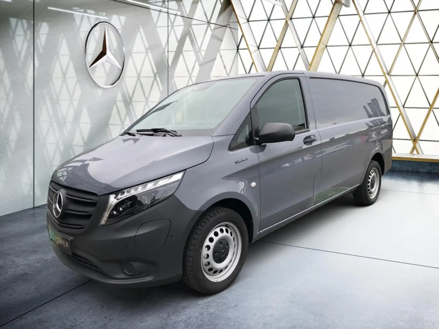Mercedes-Benz Vito e 112 Kasten Lang +LED+PDC+KlimaA+Navi+Keyl Grijs - 2