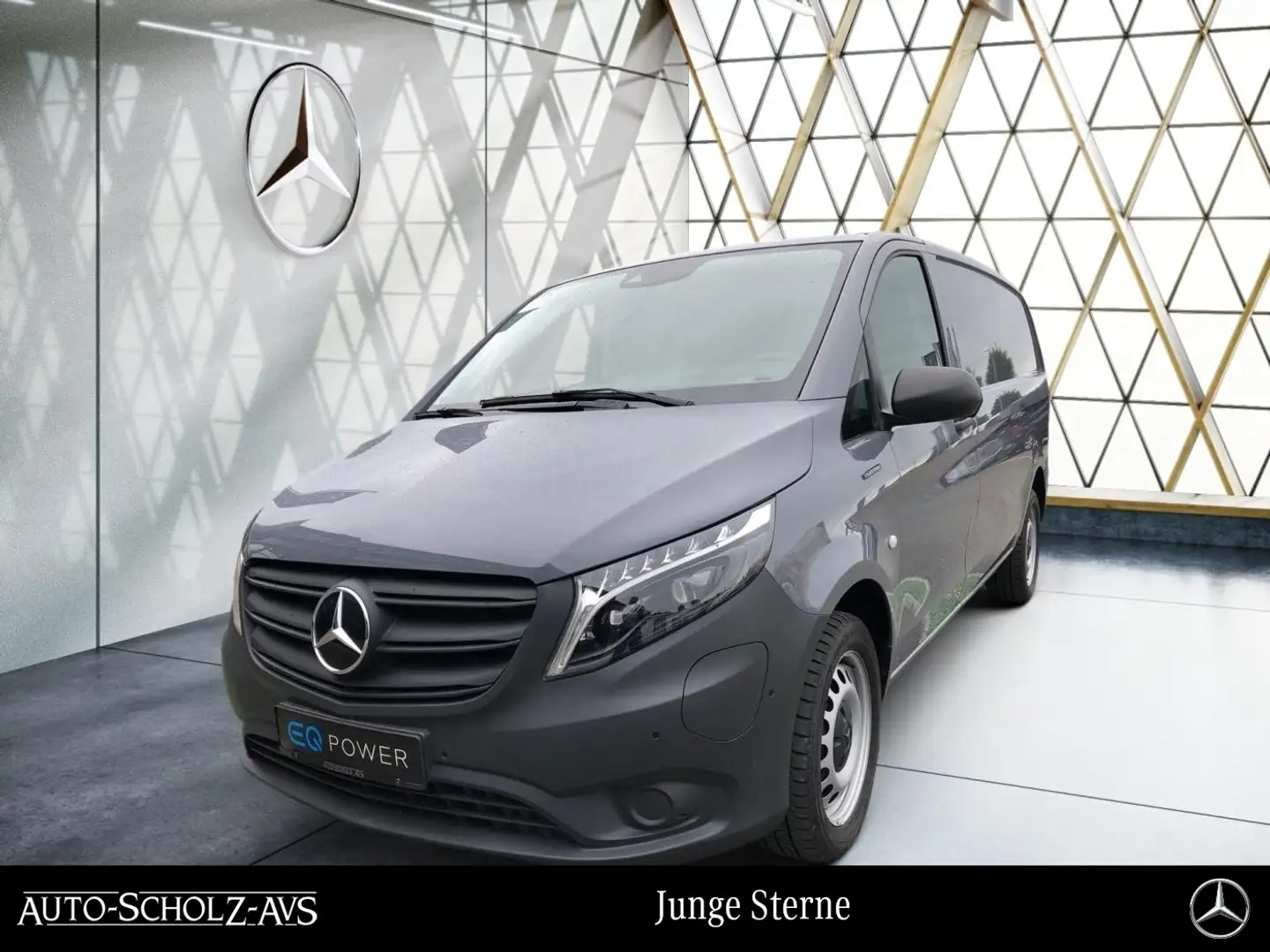 Mercedes-Benz Vito e 112 Kasten Lang +LED+PDC+KlimaA+Navi+Keyl Grijs - 1