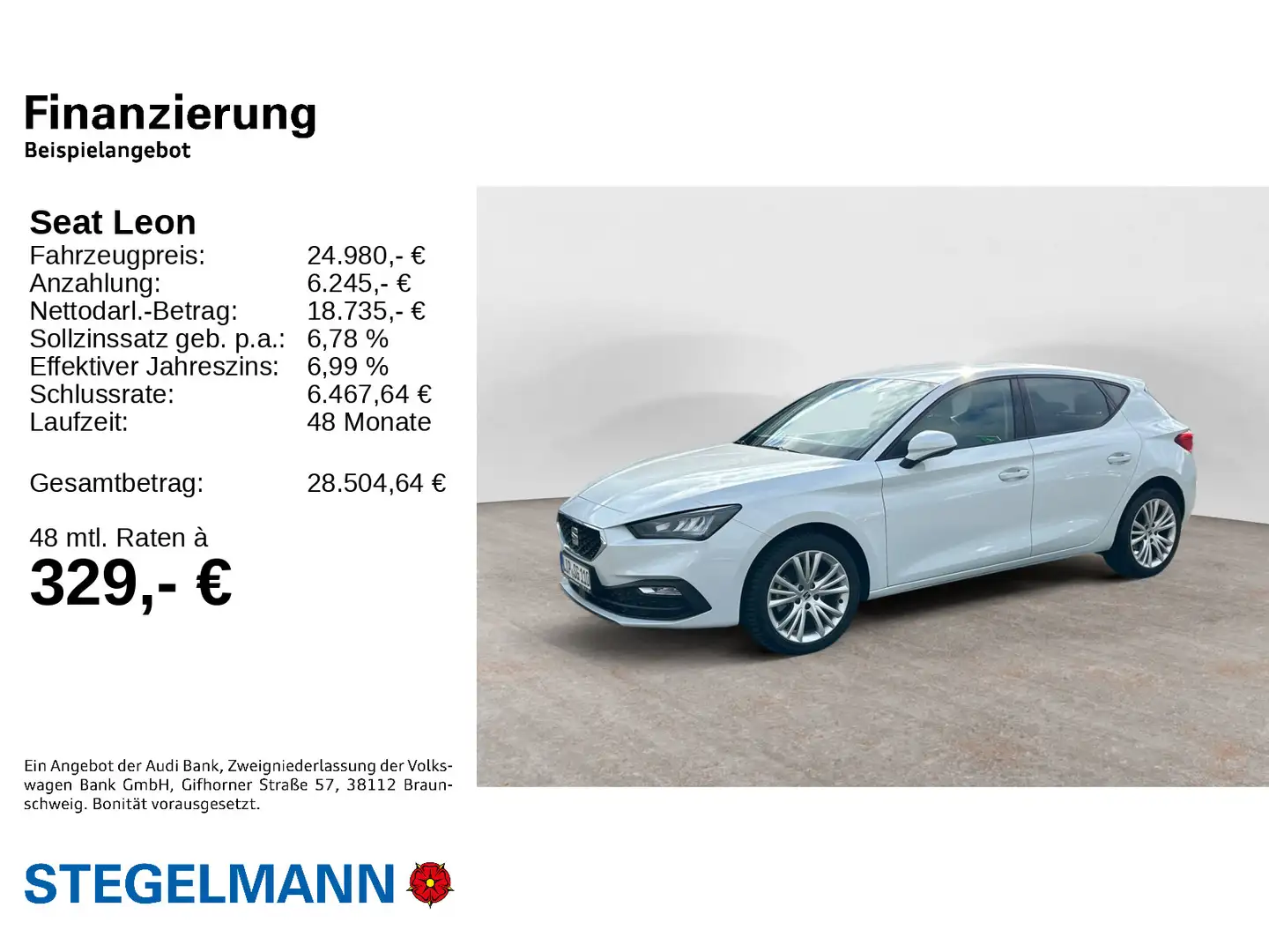 SEAT Leon 2.0 TDI DSG Style *LED*Full-Link*Sitzheizun Blanc - 2