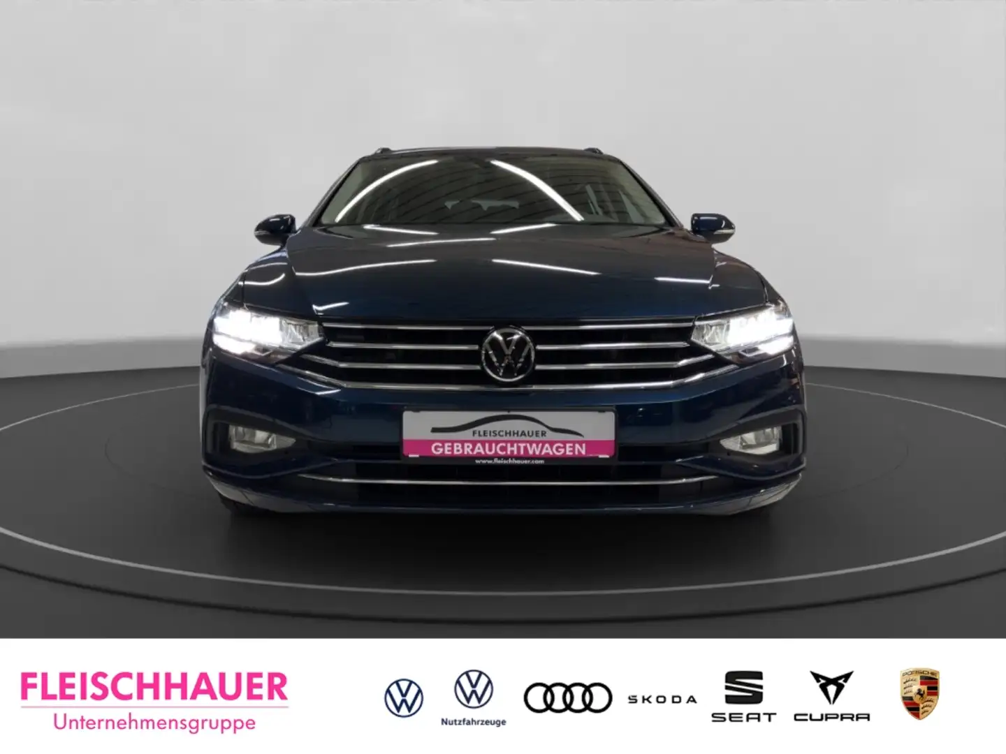 Volkswagen Passat Variant Business 2.0 TDI LED+ACC+NAVI+RFK+SHZ+DAB+ Blau - 2