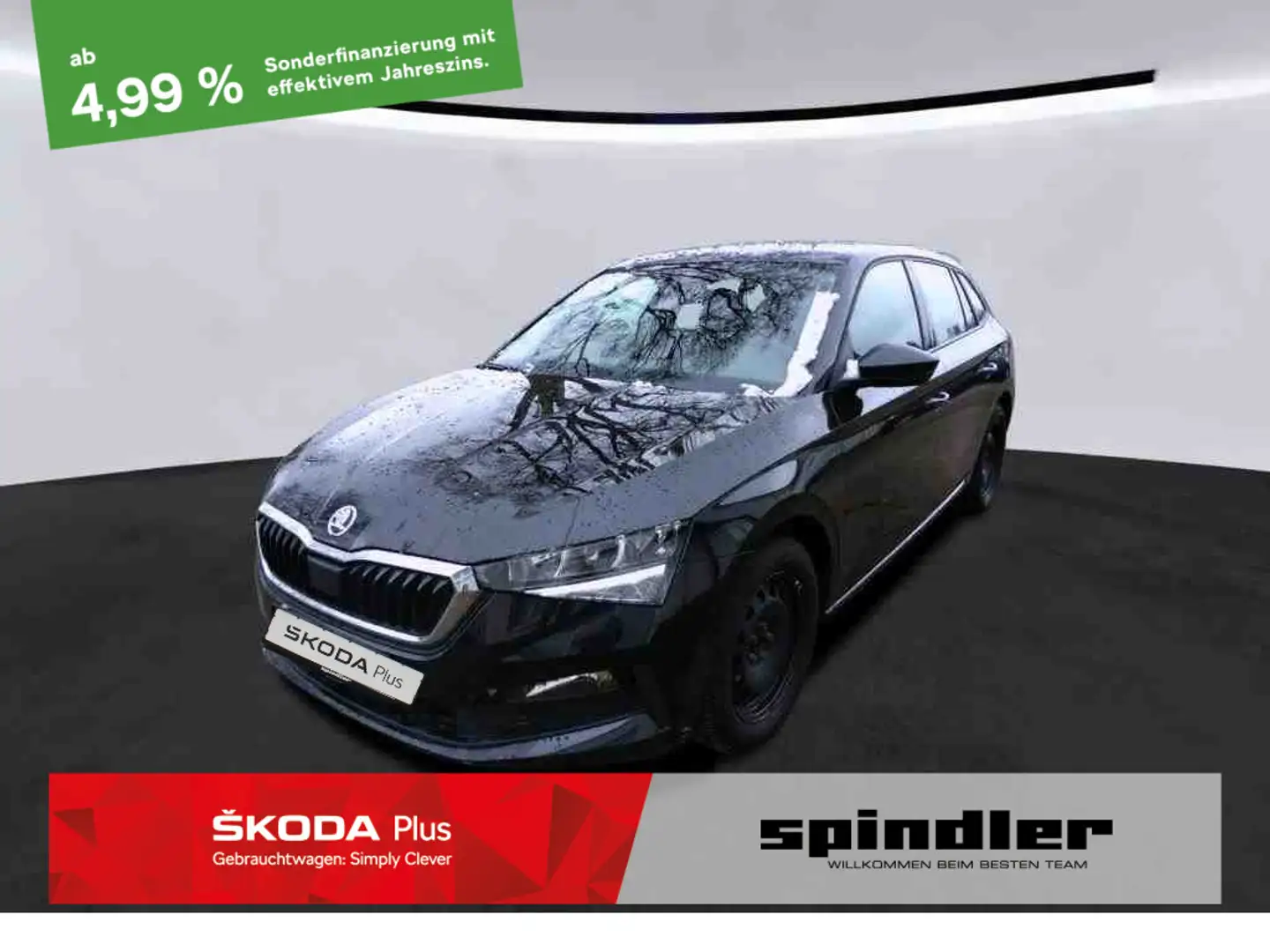 Skoda Scala Active Cool Plus 1.0 TSI / LED, Smart-Link Schwarz - 1