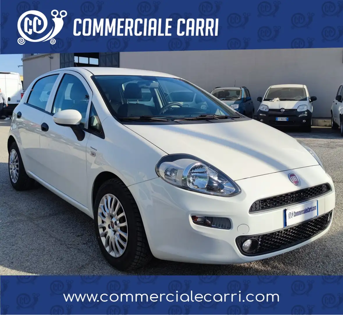 Fiat Punto VAN 1.3 M-JET 5 PORTE 4 POSTI N1 - 2017 Білий - 1